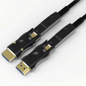  HDMI 2.0 Type A to D Both Side Detachable HDMI engineering fiber cable 2.0 version of 4K60Hz